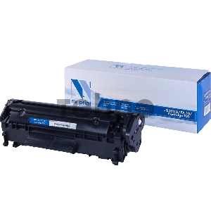 Картридж NV Print совместимый HP Q2612A/FX-10/Can703 для HP LJ 1010/1015/1022 Canon L100/M4010/ (2000k)