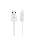 Кабель USB 2.0 hoco X1, AM/Lightning, белый, 2м, фото 2