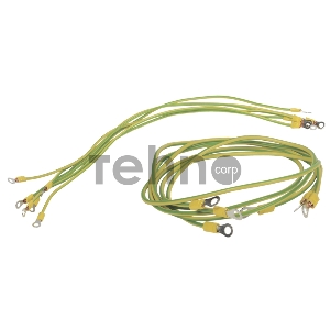 Комплект проводов заземления 50 cм - 6шт; 80 cм - 3шт ITK