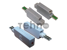 Штекер комплексной защиты для 1 пары, 260В, 10А/10Ка, с индикатором