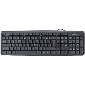Клавиатура Defender Element HB-520 черный PS/2