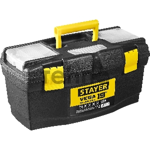 Ящик для инструмента STAYER VEGA-19 пластиковый, 38105-18_z03 Ящик для инструмента STAYER VEGA-19 пластиковый, 38105-18_z03