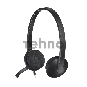 Гарнитура Logitech Headset H340 USB graphite (981-000509)