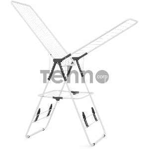 Сушка для белья напольная Starwind SW-CD110301 полез.поверх.:24м белый Сушка для белья напольная Starwind SW-CD110301 полез.поверх.:24м белый