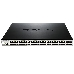 Коммутатор  D-Link DGS-1210-52P/ME/B1A, L2 Managed Switch with 48 10/100/1000Base-T ports and 4 1000Base-X SFP ports (8 PoE ports 802.3af/802.3at (30 W), 16 PoE ports 802.3af (15,4 W), PoE Budget 193 W).  16K Mac, фото 6