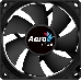 Вентилятор Aerocool Force 8 Black, 80x80x25мм, 1500 об./мин., разъем MOLEX + 3-PIN, 28.3 dBA, фото 2