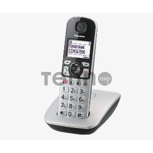 Телефон  DECT Panasonic Беспроводной телефон  DECT Panasonic/ Монохромный, серебристый