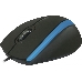 Мышь проводная Defender MM-340 черный+синий, фото 8