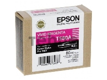 Картридж струйный Epson C13T580A00 пурпурный (80ml)