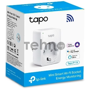 Умная розетка Mini Smart Wi-Fi Socket, Energy MonitoringSPEC: 100-240 V, Max Load 16 A, 50/60 Hz, 2.4 GHz Wi-Fi networkingFEATURE: Amazon Certified for Humans (FFS), Energy Monitoring, Voice Control (works with Amazon Alexa and Google Assistant), Remote C