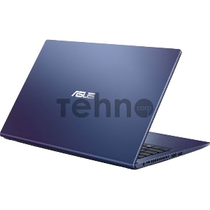 Ноутбук Asus X515EA-BQ1898 Core i5 1135G7 8Gb SSD256Gb Intel Iris Xe graphics 15.6 IPS FHD (1920x1080) noOS blue WiFi BT Cam