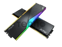 Модуль памяти ADATA XPG Lancer RGB DDR5 Общий объём памяти 32Гб Module capacity 16Гб Количество 2 5600 МГц Множитель частоты шины 36 1.25 В RGB черный AX5U5600C3632G-DCLARBK