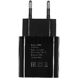 Сетевое зар./устр. Buro BUWD1 3A PD+QC черный (BUWD18P110BK)