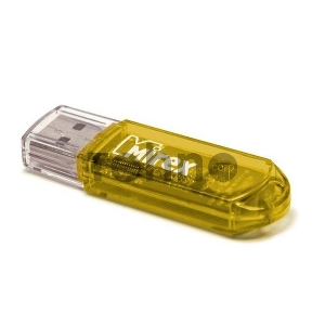 Флеш Диск 16GB Mirex Elf, USB 2.0, Желтый
