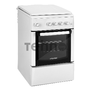 Плита Газовая Hyundai RGG225 белый (металлическая крышка) реш.чугун