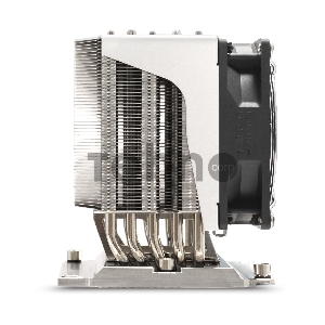 Кулер ExeGate EX293441RUS ESNK-P0070APS4.PWM.4U.3647.Cu (Al+Cu, 4U, 5 тепл. трубок, LGA3647, TDP 205W, PWM, 1900-3800RPM, 2 ball bearing, 4pin, 44db, 660г, на винтах, с термопастой, Retail box)