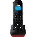 Беспроводной телефон DECT Panasonic KX-TGB610RUR, Монохромный, АОН, черный/красный, фото 2