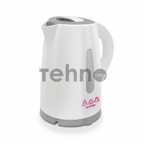 Чайник электрический Мастерица ЕК-1701M белый/серый