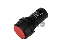 Кнопка EB22 возвратная красная NO+NC 230 В REXANT