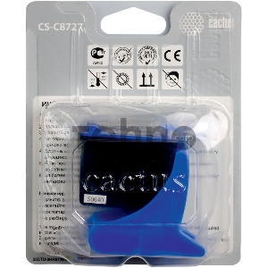 Картридж струйный Cactus CS-C8727 черный для №27 HP DeskJet 3320/3325/3420/3425/3520 (20ml)