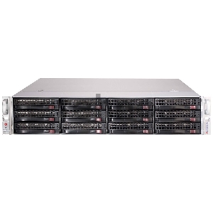 Корпус SuperMicro CSE-826BE2C-R741JBOD 2x740W черный