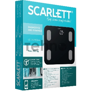 Весы Scarlett SC-BS33ED46 (черный)