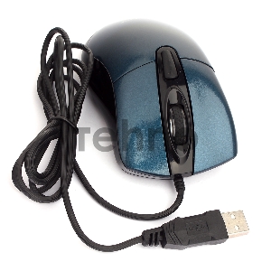Мышь Gembird MOP-415-B, USB, синий, 3кн.+колесо-кнопка, 2400DPI кабель 1.4м