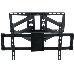 Кронштейн для телевизора Kromax ATLANTIS-70 черный 32"-75" макс.101кг настенный поворотно-выдвижной и наклонный, фото 6