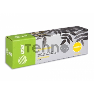 Тонер Картридж Cactus CS-PH6140Y (106R01483) желтый для Xerox 6140 (2000стр.)