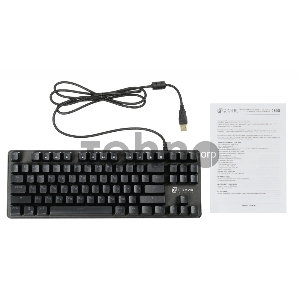 Клавиатура Oklick 969G SHOTGUN механическая черный USB Multimedia for gamer LED