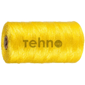 Шпагат STAYER многоцелевой полипропиленовый, d=1,5 мм, желтый, 110 м, 32 кгс, 0,8 ктекс