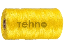 Шпагат STAYER многоцелевой полипропиленовый, d=1,5 мм, желтый, 110 м, 32 кгс, 0,8 ктекс