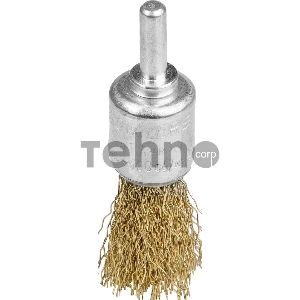 Кордщетка STAYER 35113-17  кистевая для дрели витая стальная проволока 0.3мм 17мм