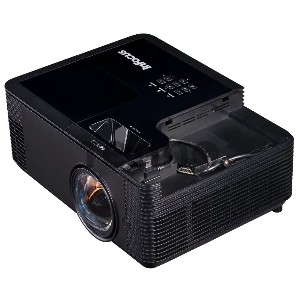 Проектор INFOCUS IN138HDST DLP, 4000 ANSI Lm,Full HD(1920x1080), 28500:1, 0.499:1, 3.5mm in, Composite video, VGA,HDMI 1.4ax3 (поддержка 3D), USB-A (SimpleShare и др.),12V trigger,лампа 15000ч.(ECO mode),3.5mm out,Monitor out(VGA),RS232,RJ45,21дБ, 4,5кг.