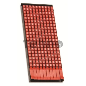 Маркер для кабеля 0.5-1.5мм символ 3 (уп.200шт) ДКС MKF3S1