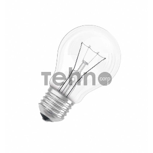 Лампа накаливания ЛОН 40Вт Е27 220В CLASSIC A CL груша | 4008321788528 | Osram