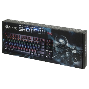 Клавиатура Oklick 969G SHOTGUN механическая черный USB Multimedia for gamer LED