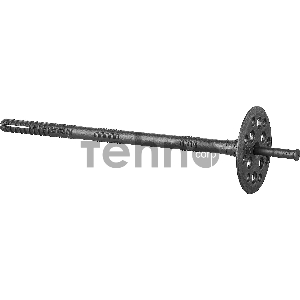 Дюбель для изоляционных материалов полипропиленовый, пластиковый стержень, 10 x 110 мм, 100 шт, ЗУБР