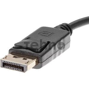 Кабель-переходник DisplayPort(M) ---> HDMI(F)+VGA(F)4K@30Hz VCOM Allum shell<CG640M-0.15>