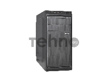 Корпус Miditower ExeGate XP-401 Black, ATX, <без БП>, 2*USB, Audio