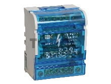 Шины на DIN-рейку в корпусе Iek YND10-4-07-100 (кросс-модуль) ШНК 4х7 3L+PEN ИЭК