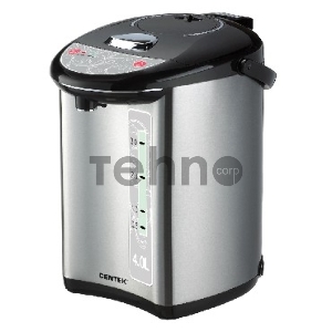 Термопот Centek CT-1082 (сталь) 4.0л, 750Вт, 3 способа подачи воды, двойная защита от перегрева Термопот Centek CT-1082 (сталь) 4.0л, 750Вт, 3 способа подачи воды, двойная защита от перегрева