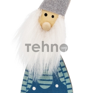 Деревянная фигурка «Гномик-бородач» 7x4,5x18 см NEON-NIGHT