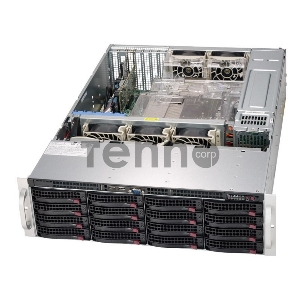 Платформа SuperMicro SSG-6039P-E1CR16L x16 LSI3008 10G 2P 2x1200W
