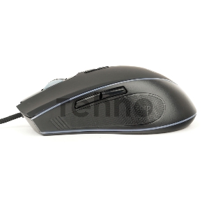Мышь игровая Gembird MG-800, USB, 3200DPI, 6 кнопок+колесо-кнопка, кабель тканевый 1.8 м