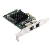 Сетевой адаптер ExeGate EXE-I350-T2V2 (PCI-E x4 v2.1, порты 2xRJ45 (медные), 10/100/1000Mbps, Gigabit NIC Intel Chipset NHI350AM2), фото 2