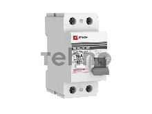 Выключатель дифференциального тока (УЗО) 2п 16А 30мА тип AC ВД-100 PROxima (электромех.) EKF elcb-2-16-30-em-pro