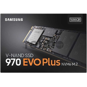 Накопитель SSD Samsung 500Gb M.2 PCI-E x4 MZ-V7S500BW 970 EVO Plus 2280 R3500/W3200MB/s