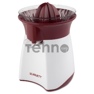 Соковыжималка цитрусовая Scarlett  SC-JE50C07 25Вт рез.сок.:700мл. белый/красный