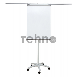 Флипчарт Cactus CS-FCR-M67x105 магнитно-маркерная меламиновая 67x105см на роликах